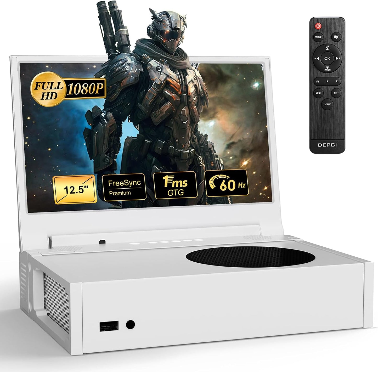 DEPGI 12.5 Portable Gaming Monitor for Xbox Series S and More