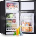 2.4 Cu.ft Mini Fridge with Double Doors - Compact Personal