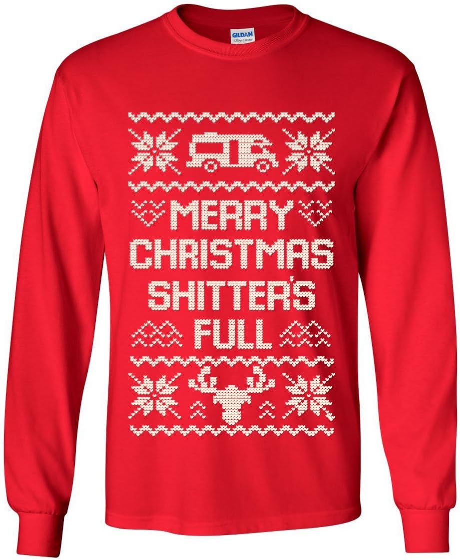 Merry Christmas Tee - Festive Ugly Sweatshirt