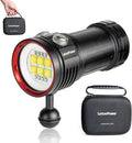 Diving Flashlight L15 10000 Lumens Dive Light - Professional
