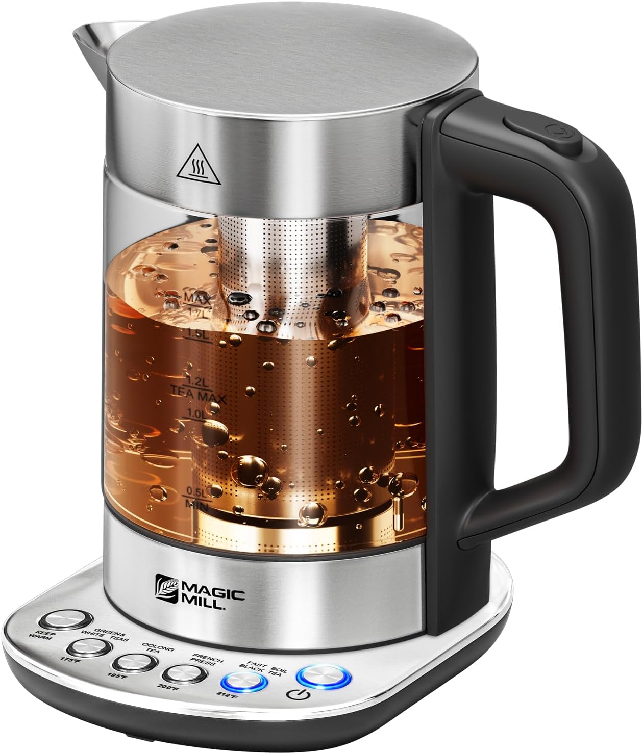 Magic Mill Pro Electric Kettle with Temperature Control Features