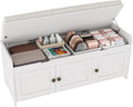 HOMEFORT 41.3 in Shoe Bench with Lift Top Storage - Entryway Seat