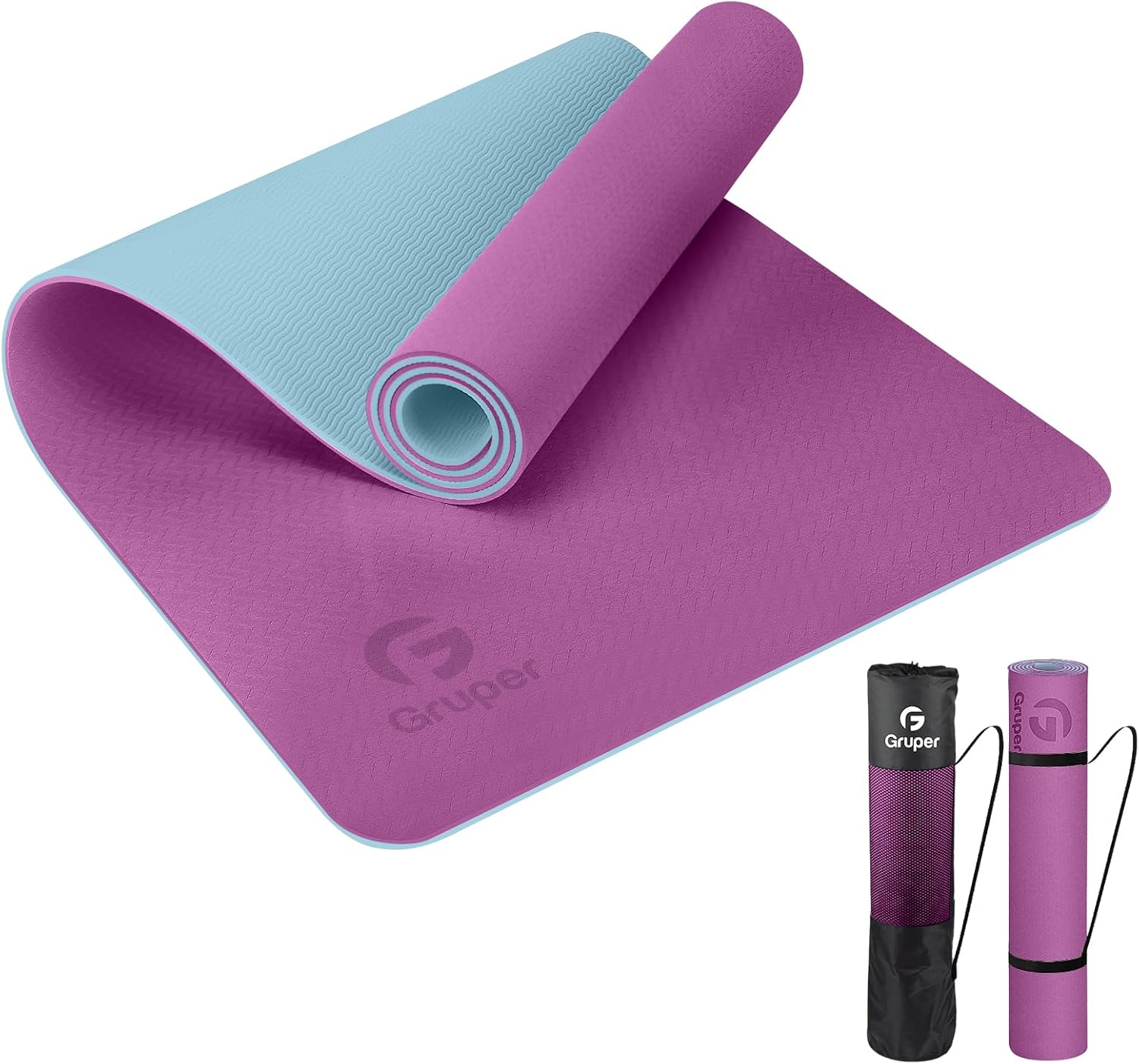 Gruper Non-Slip Eco Yoga Mat - Ultimate Grip