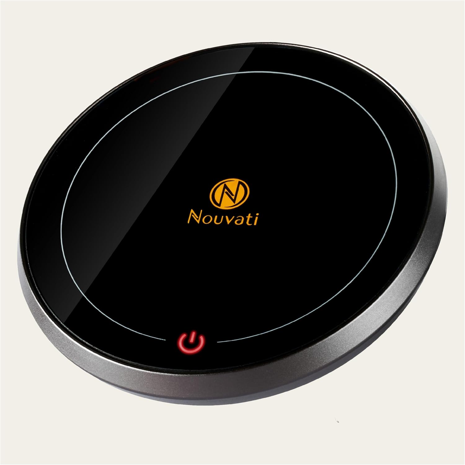 Nouvati Coffee Mug Warmer - Auto Shut Off, Space Grey 2.0