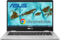 ASUS C424 Chromebook 14.0in FHD Silver - Renewed, 4GB/64GB