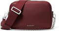 Bryant Medium Pebbled Leather Double Zip Chain Crossbody - Women's