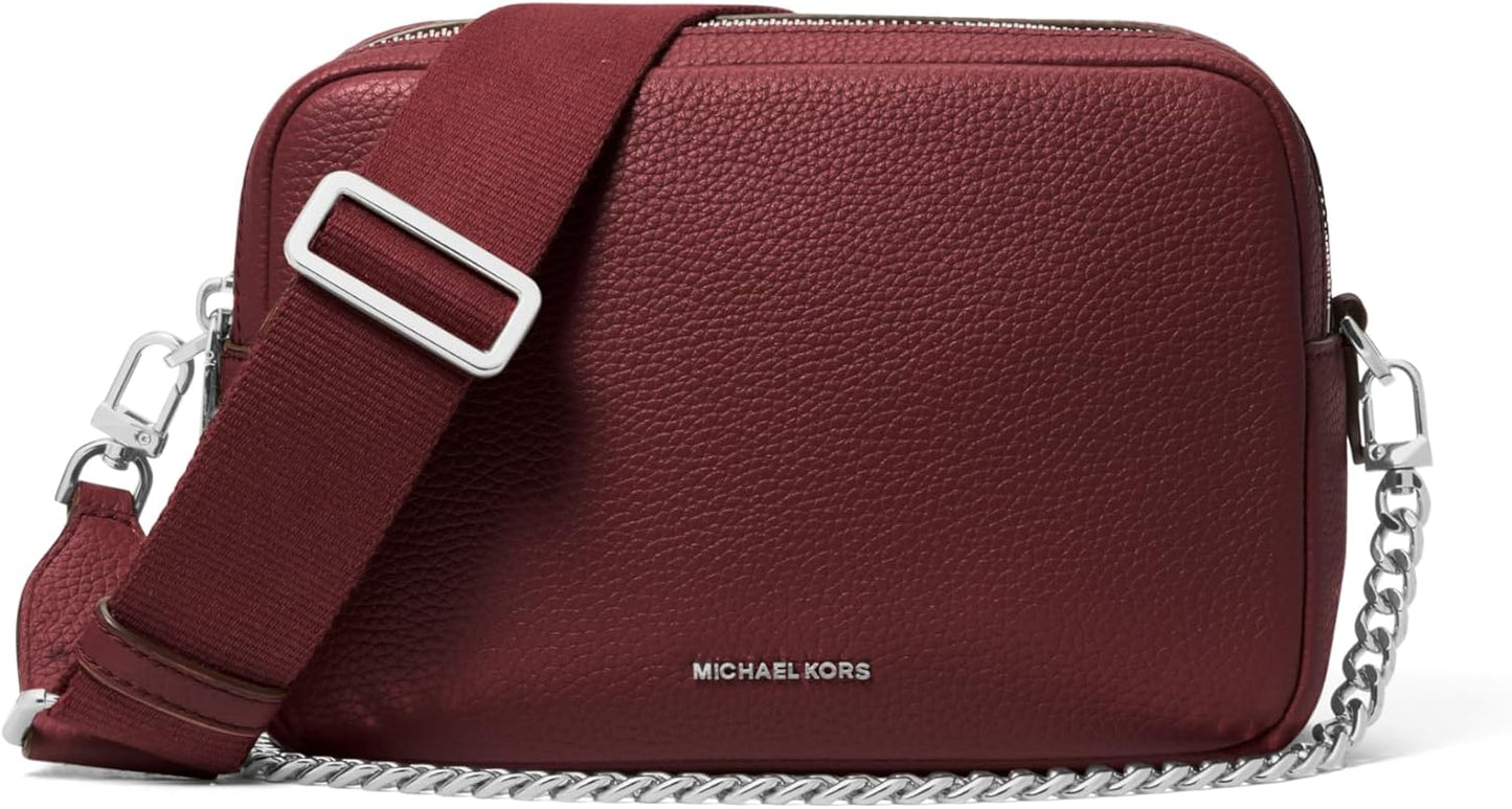 Michael Kors Bryant Medium Double Zip Chain Camera Crossbody Bag