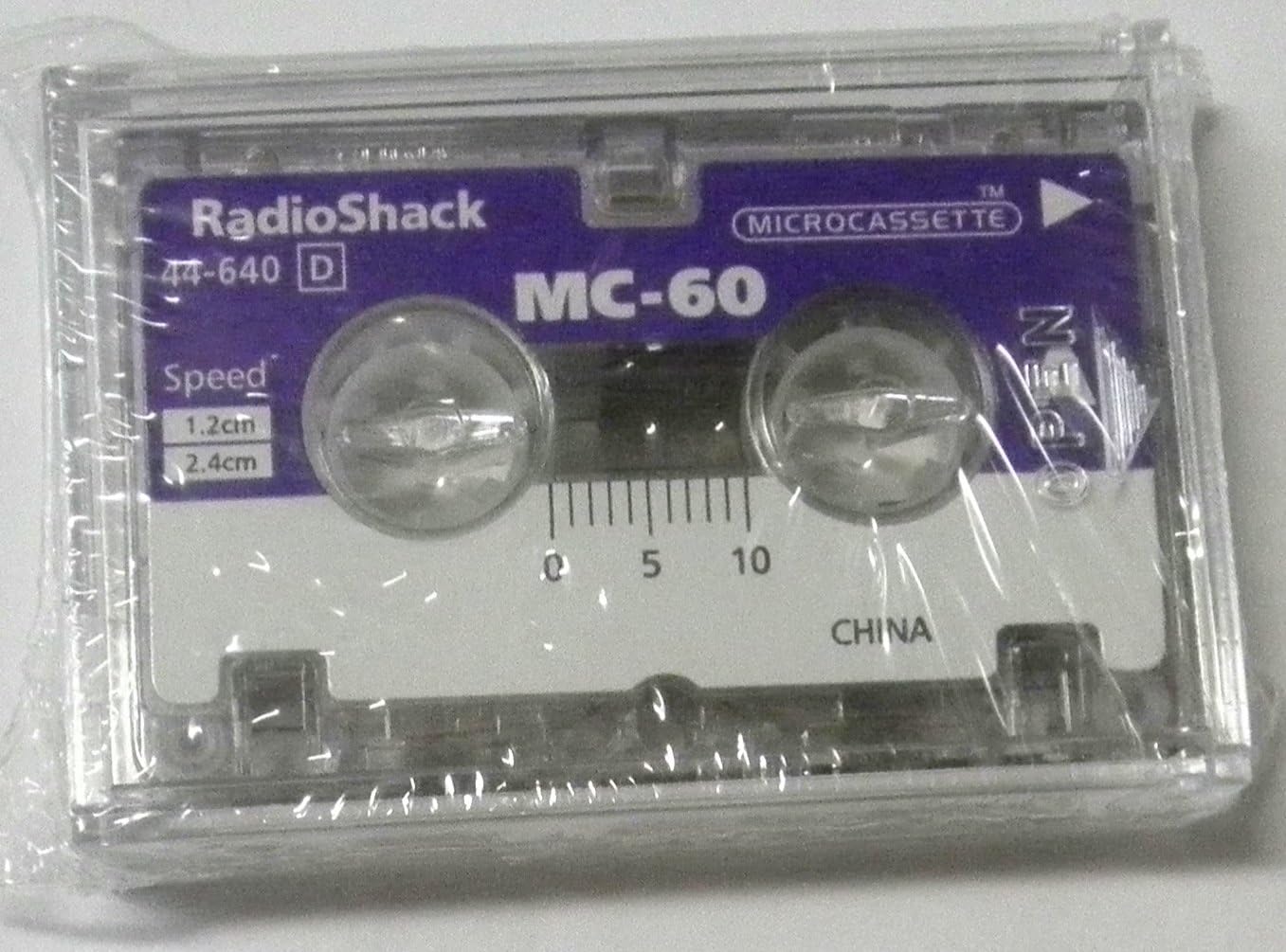 MC-60 Telephone Microcassette: 60 Min Dictation & Answer Machine Recording