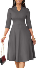 Nmoder Women's Elegant Fit and Flare Casual Outfit