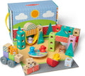 Blockables Town Snap and Play Wooden Building Blocks - Creative