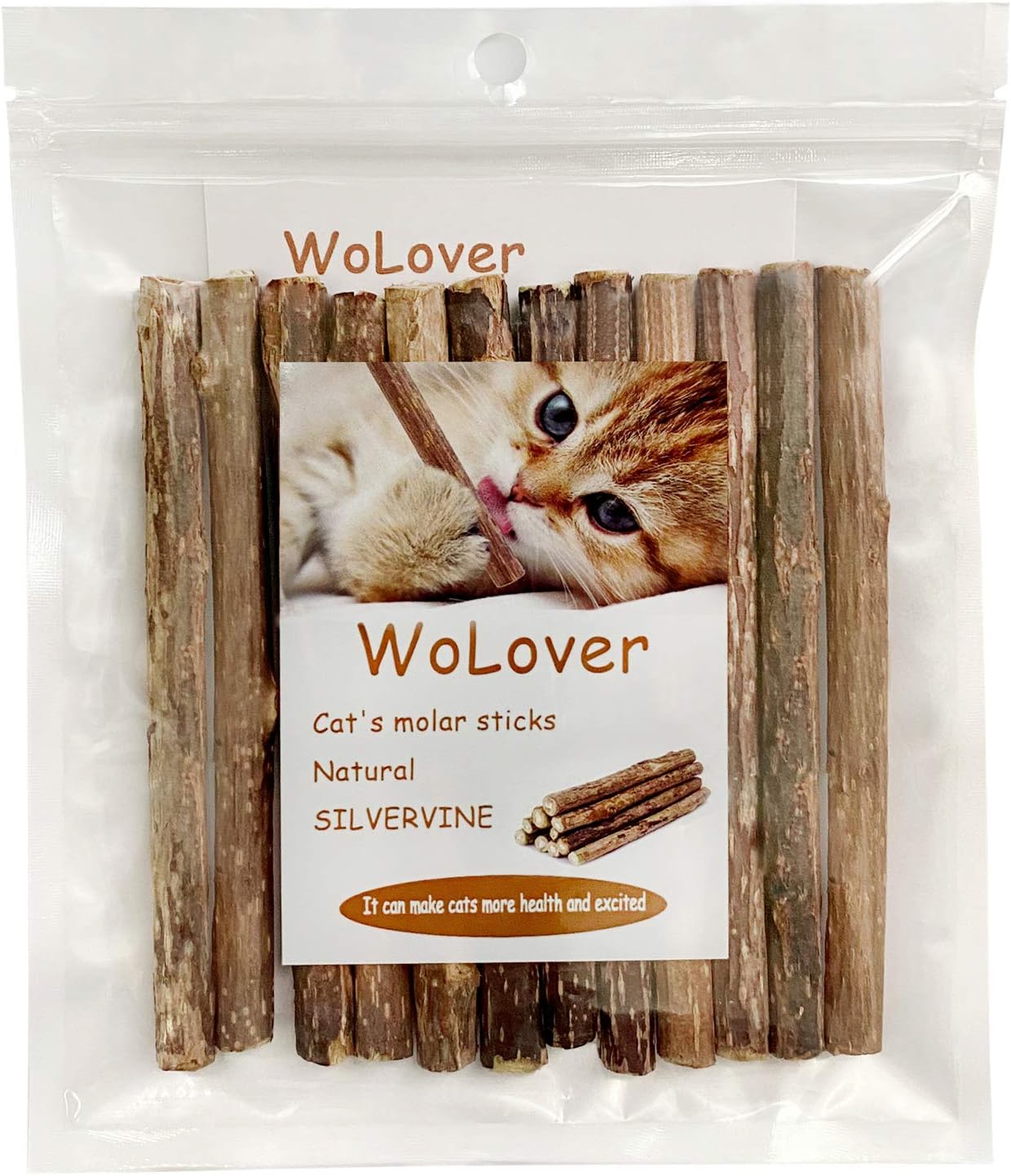 Natural Silvervine Teeth Cleaning Sticks for Cats