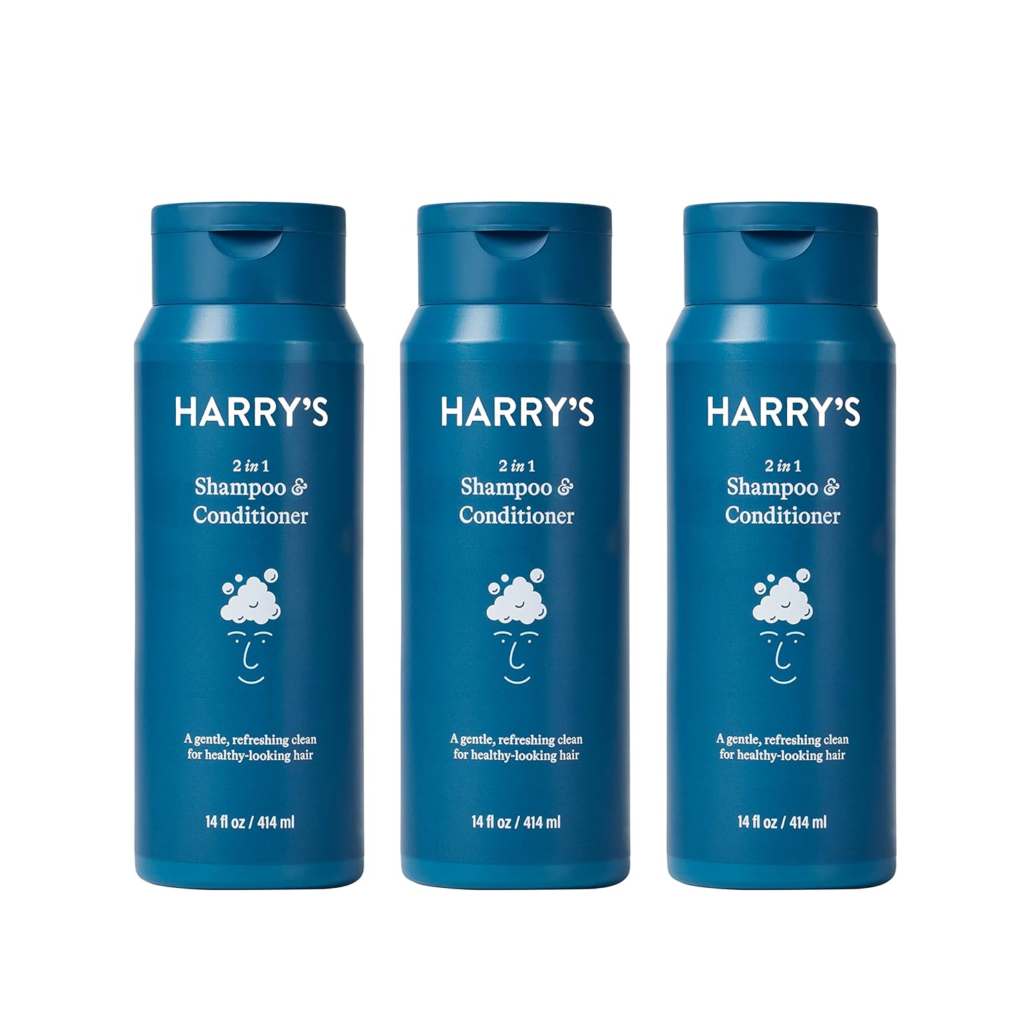 Harry's 2-in-1 Shampoo & Conditioner Trio, Gentle & Refreshing