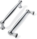 khtumeware 5 in Polished Chrome Cabinet Pulls - Solid Heavy Duty