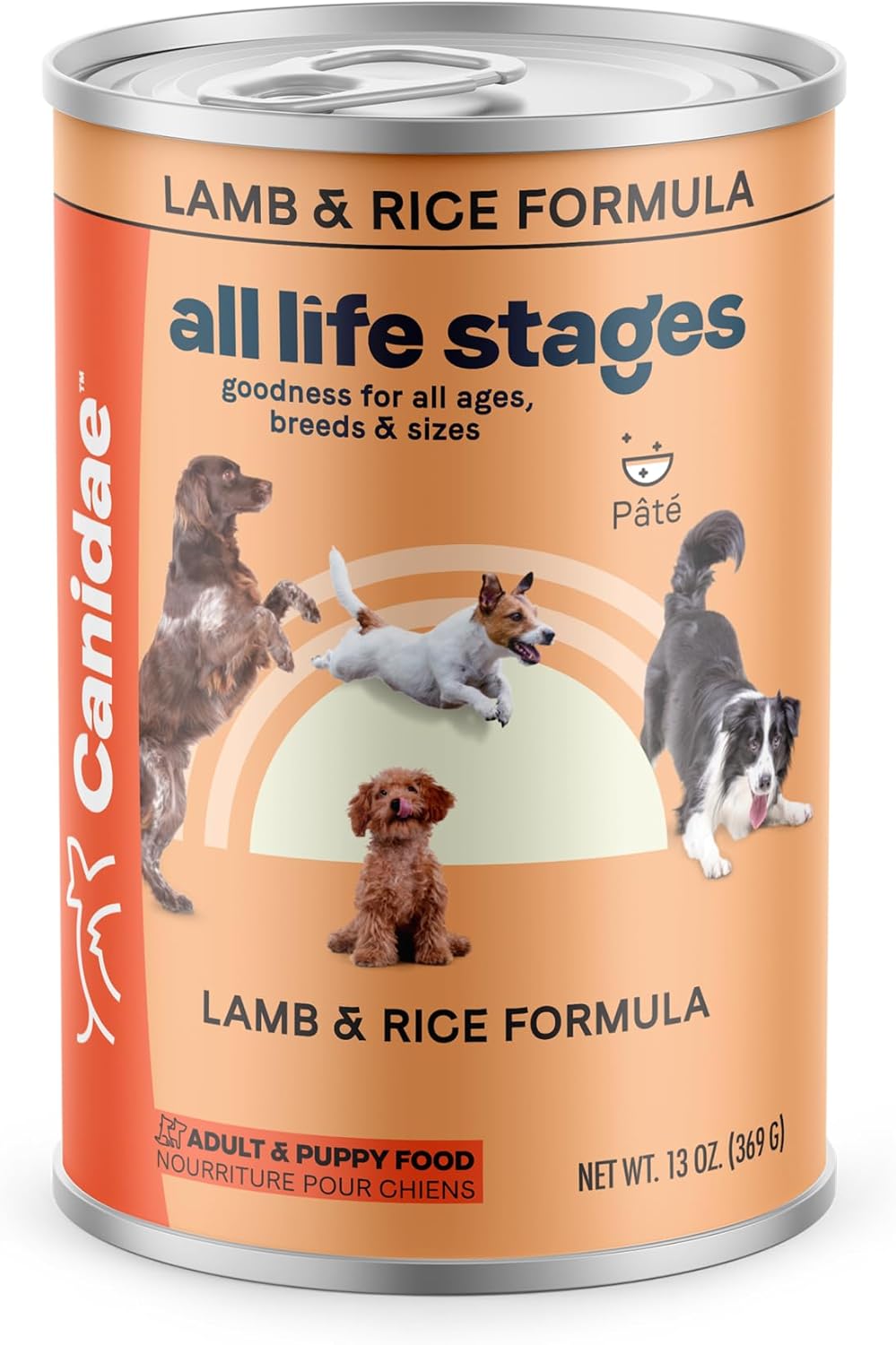 Canidae All Life Stages Wet Dog Food, Lamb & Rice Recipe, 13 oz