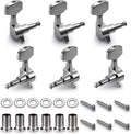 TIMESETL Guitar Machine Heads 6 Pieces Tuning Pegs - Universal Fit