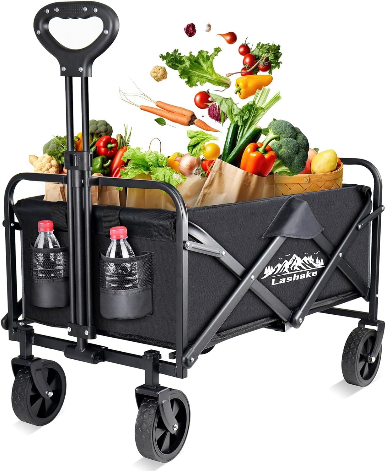 Heavy Duty Foldable Wagon Cart - Easy Carry All!