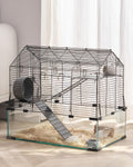 VEVOR Hamster Cage 360 Viewing Transparent Habitat - Spacious Safe