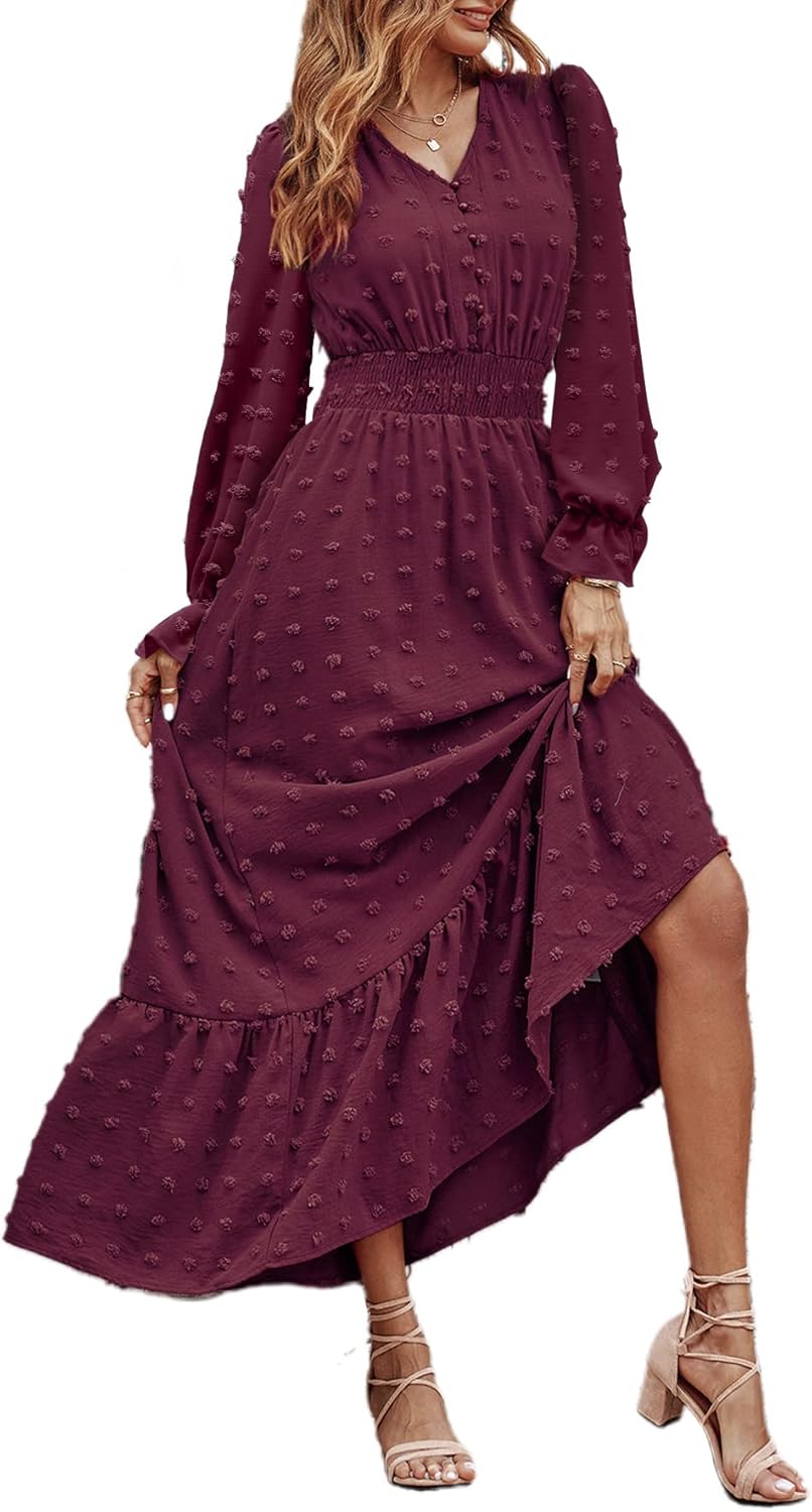Stylish MASCOMODA Women Maxi Dress for Fall 2025 Events
