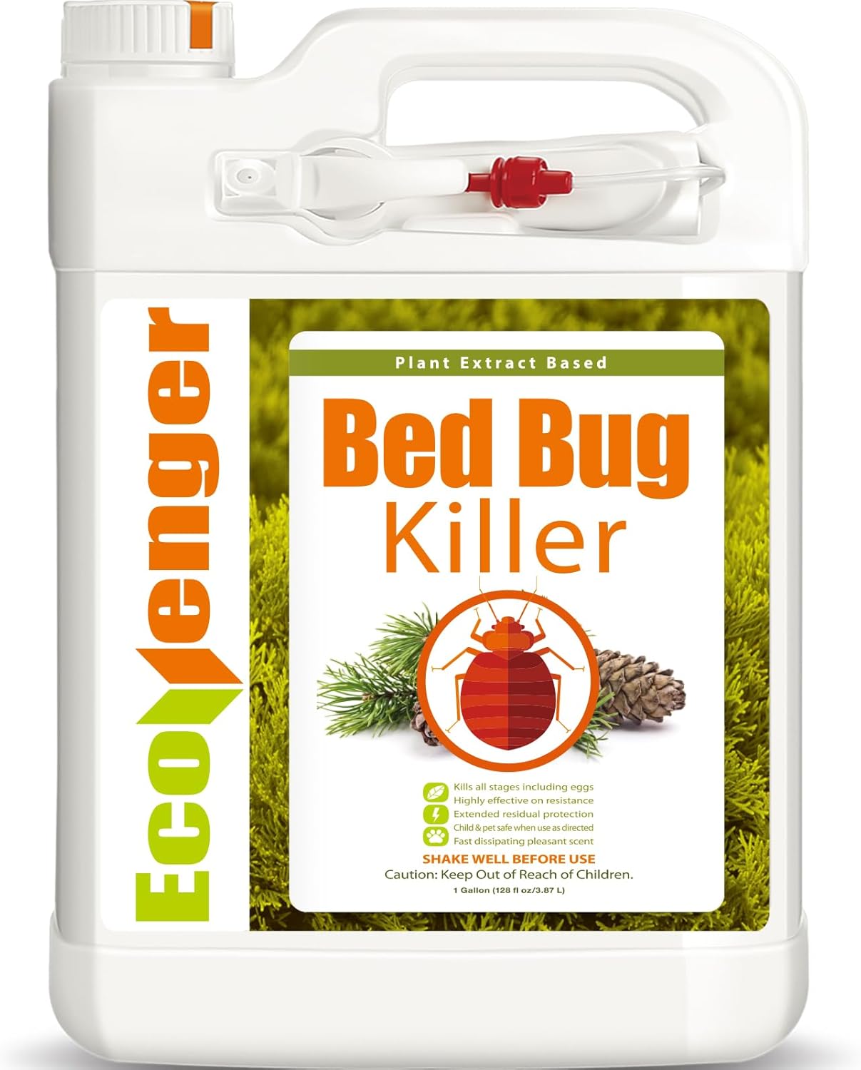 EcoVenger Bed Bug Killer with Remote Sprayer - Non-Toxic Solution