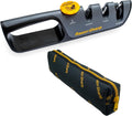 RazorSharp Knife Sharpener With Adjustable Angle Guide - Precise Home