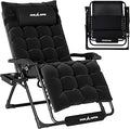 Amopatio Zero Gravity Chair: XL 29In Lounge Chair for Comfort