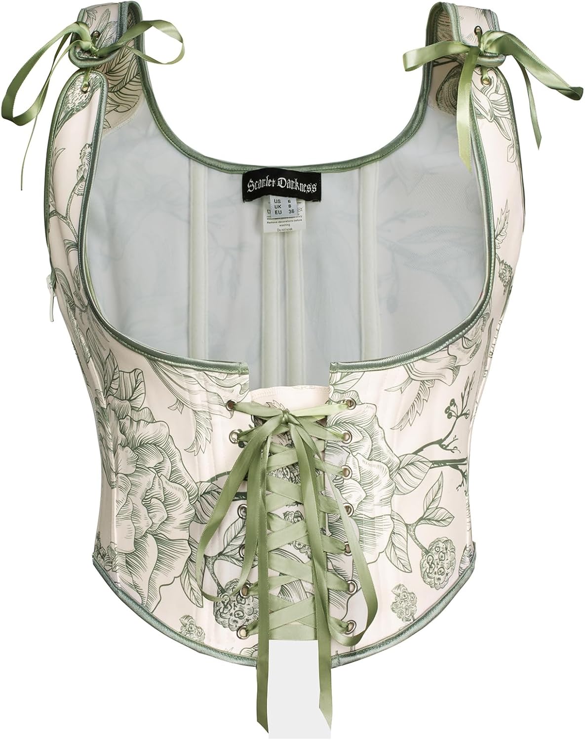Scarlet Darkness Women's Renaissance Corset for Vintage Style