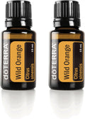 doTERRA Wild Orange Essential Oil 15 ml Pack of 2 - Uplifting Citrus