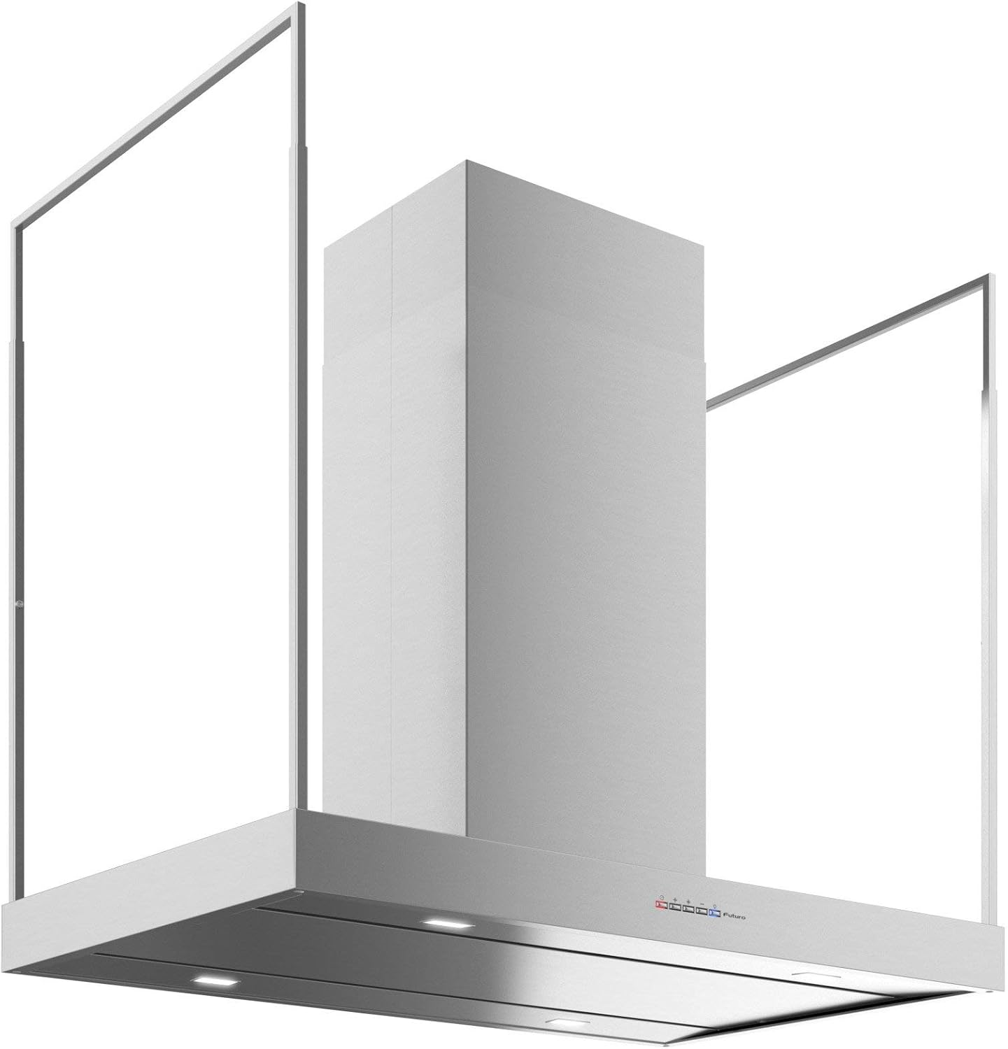 Futuro Futuro 36 Inch Island-mount Range Hood with LED Lights