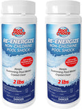SpaChoice Premium Re-Energize Non Chlorine Pool Shock - 2 lb 2-Pack