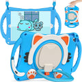 iPad 10.2 in Case for 9th/8th/7th Generation - Rotating Stand & Strap