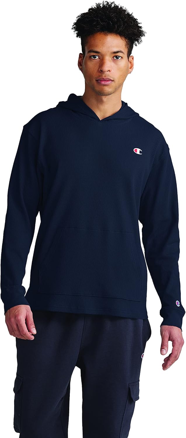 Champion Men's Cozy Waffle Hoodie