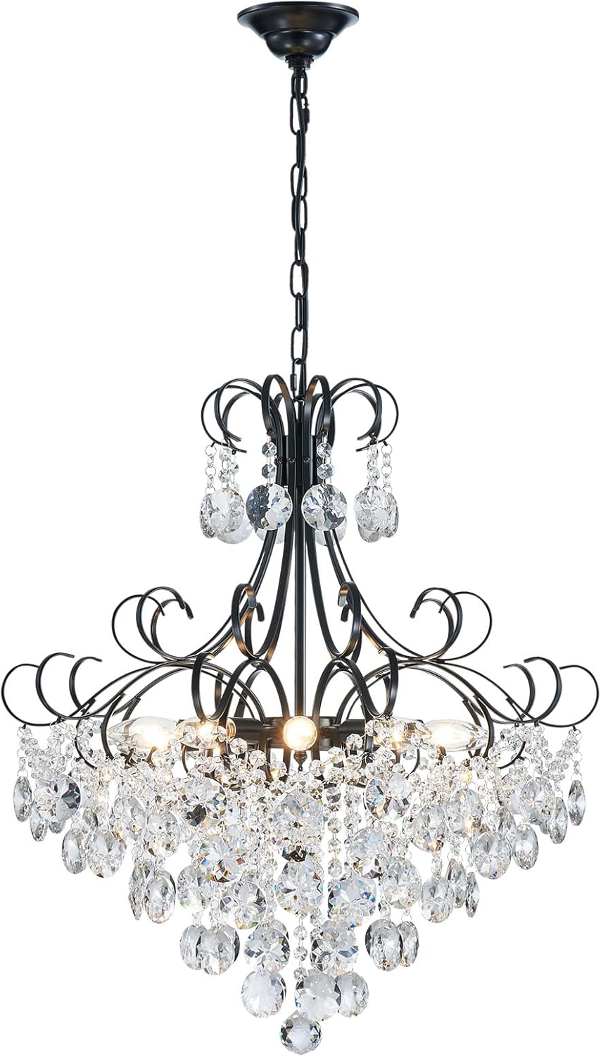 Crystal Chandelier Lighting for Living Room by ANJIADENGSHI