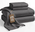 LANE LINEN Queen Size 450TC Cotton Sheet Set - Hotel Luxury Feel