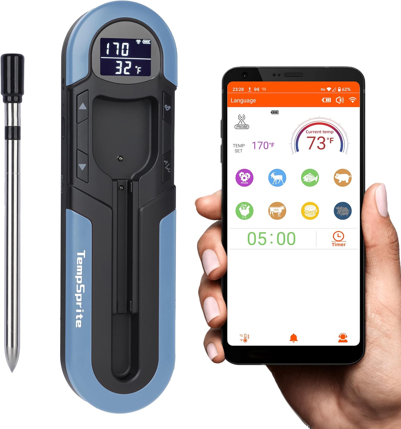 Bluetooth Meat Thermometer: Smart Grilling Companion