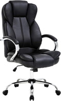 Ergonomic Office Chair PU Leather High Back - Comfortable Support