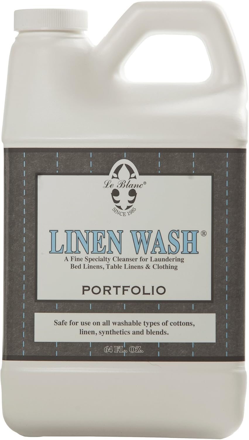 Le Blanc Portfolio Linen Wash for Luxury Laundry Care 64 oz