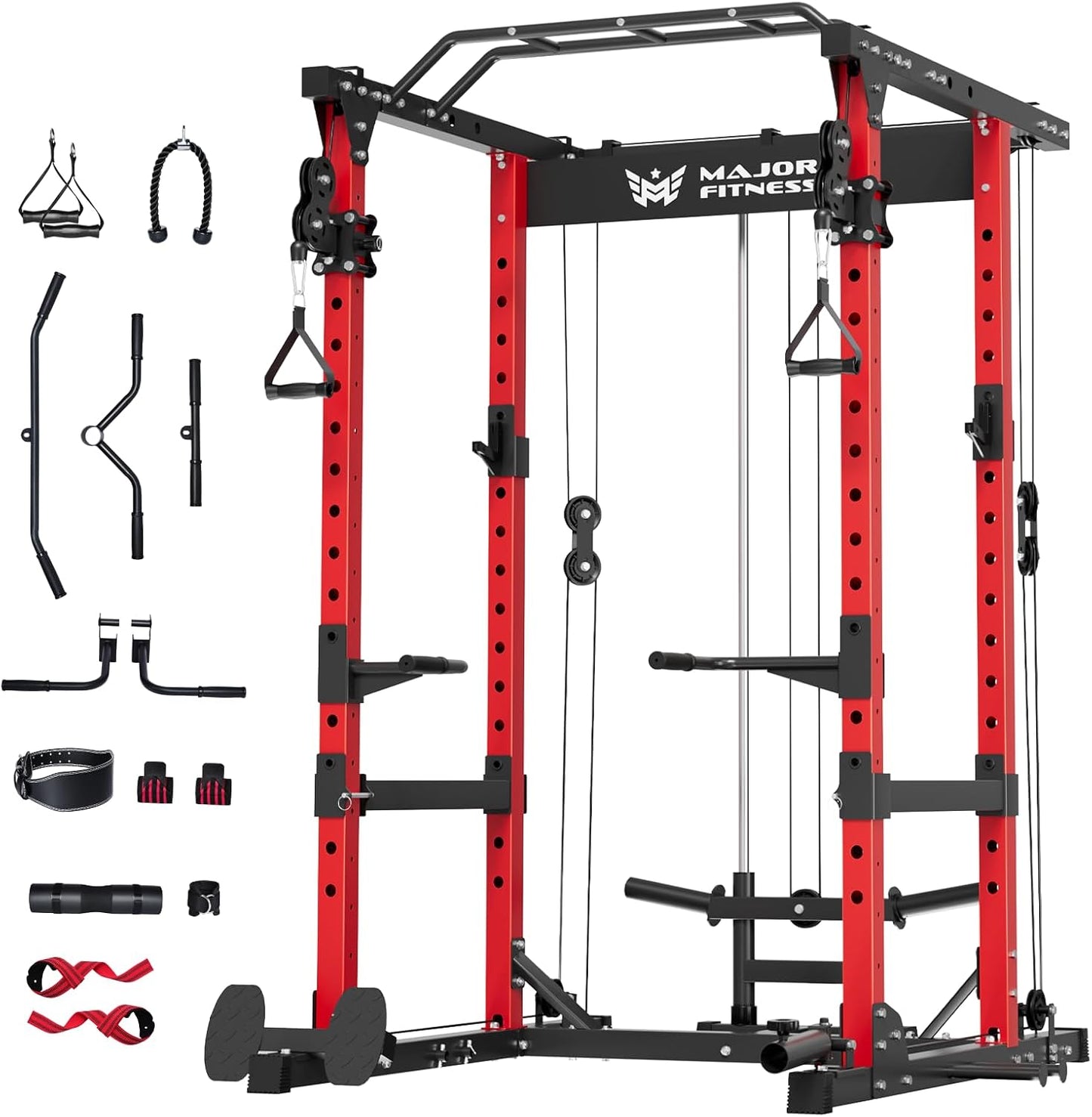 MAJOR FITNESS Power Cage: Ultimate Home Gym Strength Training
