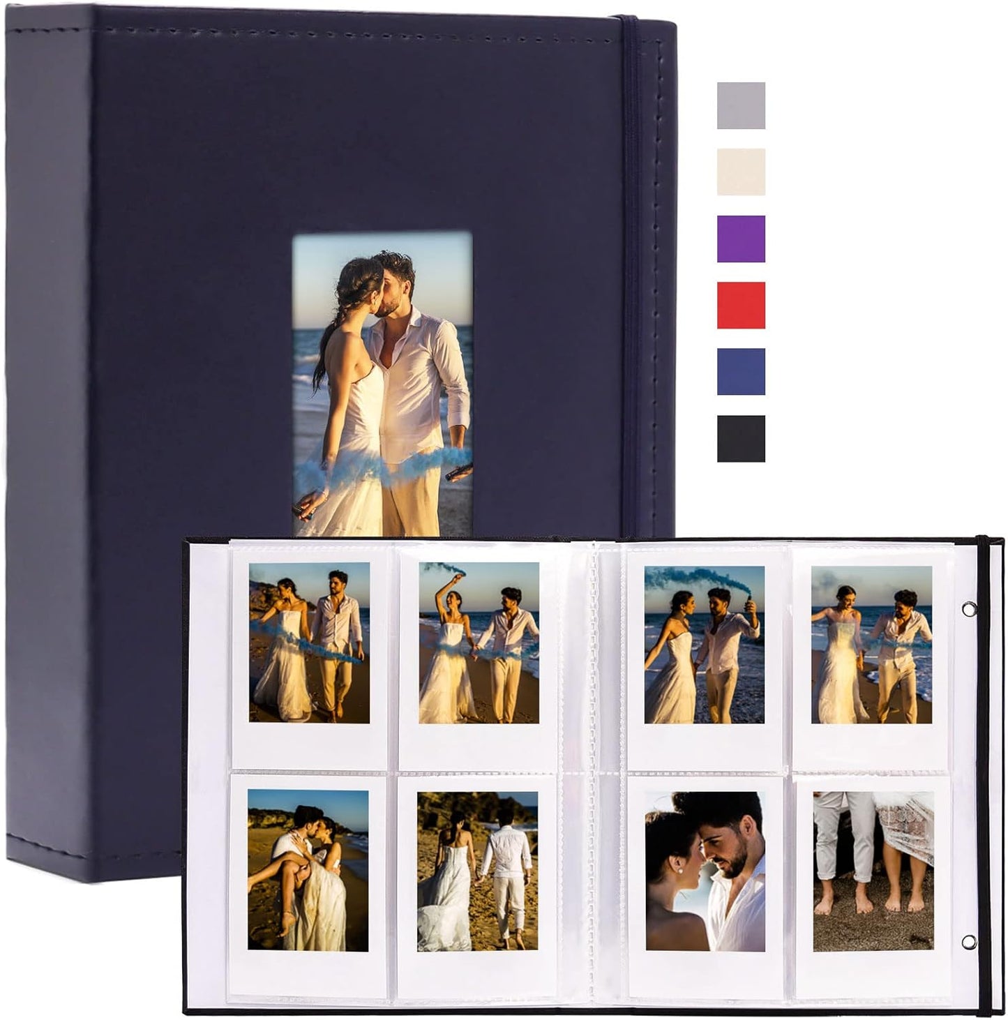 Vienrose Instax Mini Album: 208 Pockets for Polaroid Photos