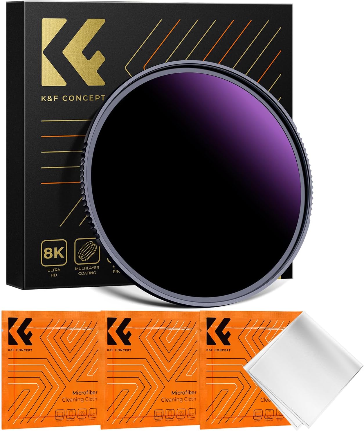K&F CONCEPT 67mm ND1000000 Filter for Stunning Image Clarity