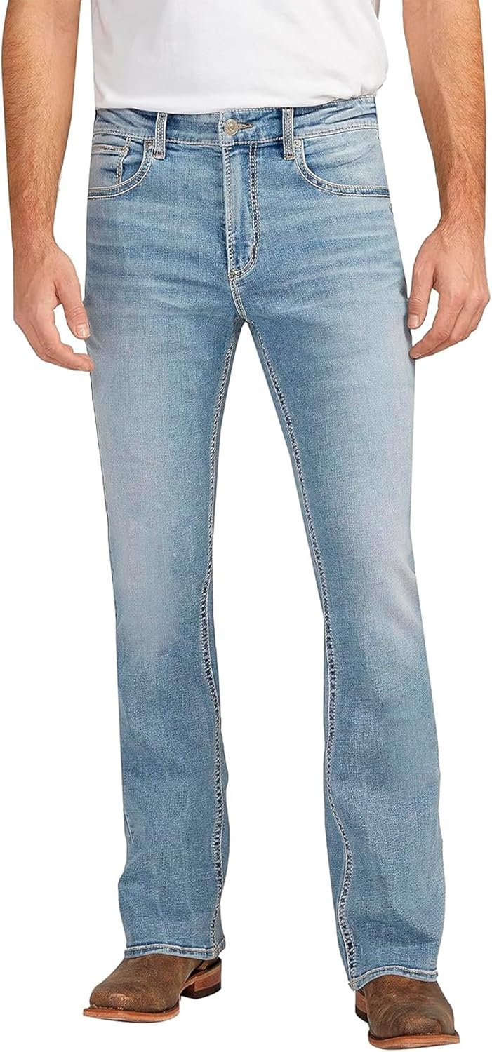 Craig Classic Fit Bootcut Jeans for Men - Stylish Everyday Wear