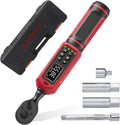 3/8-inch Digital Torque Wrench 0.66-44.29 ft.lb - Accurate LED Readout
