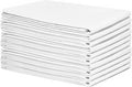 Bulk Tea Towels 50 Pack 100% Cotton - Oversized White Kitchen Towels