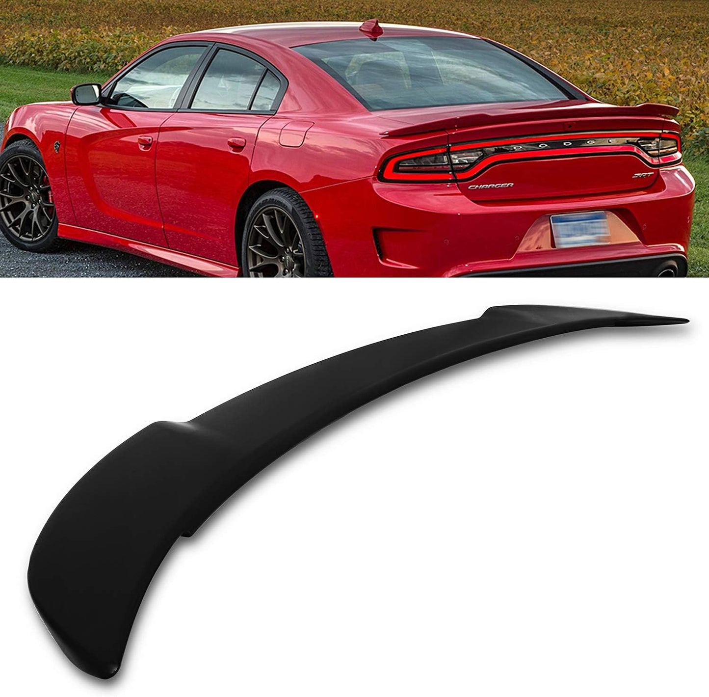 Modifystreet 11-22 Charger Hellcat Style Rear Trunk Spoiler