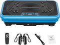Vibration Exercise Plate Full Body Fitness Platform - 10 Min Workout