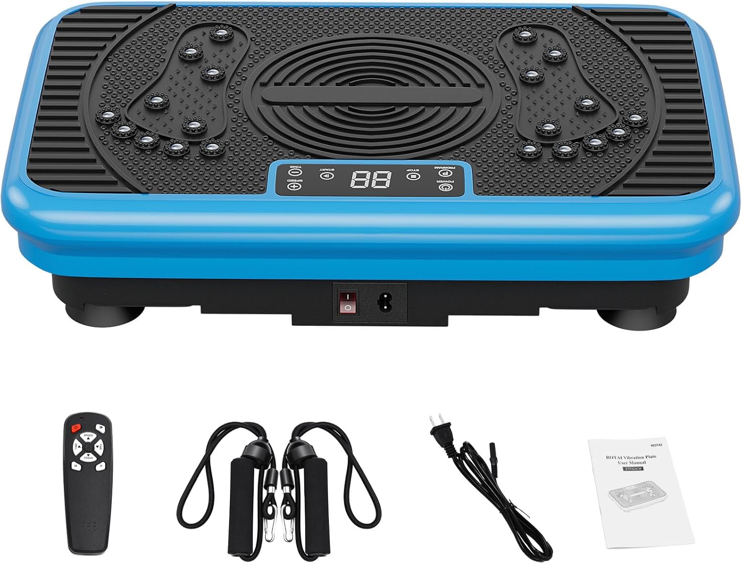 Vibration Exercise Plate for Full Body Fitness & Weight Loss
