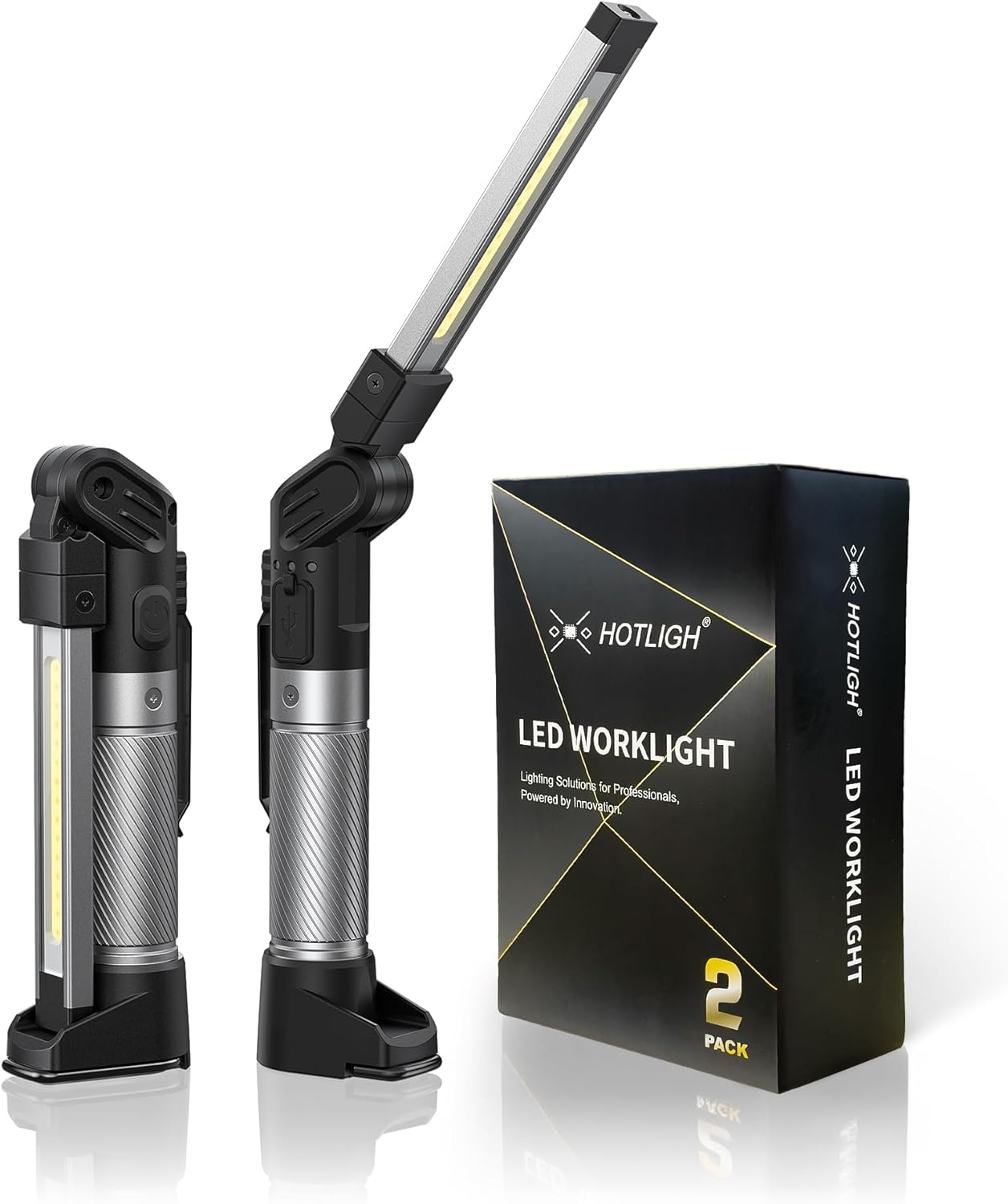 Magnetic Light - 800 Lumens Multifunctional Work Light Design