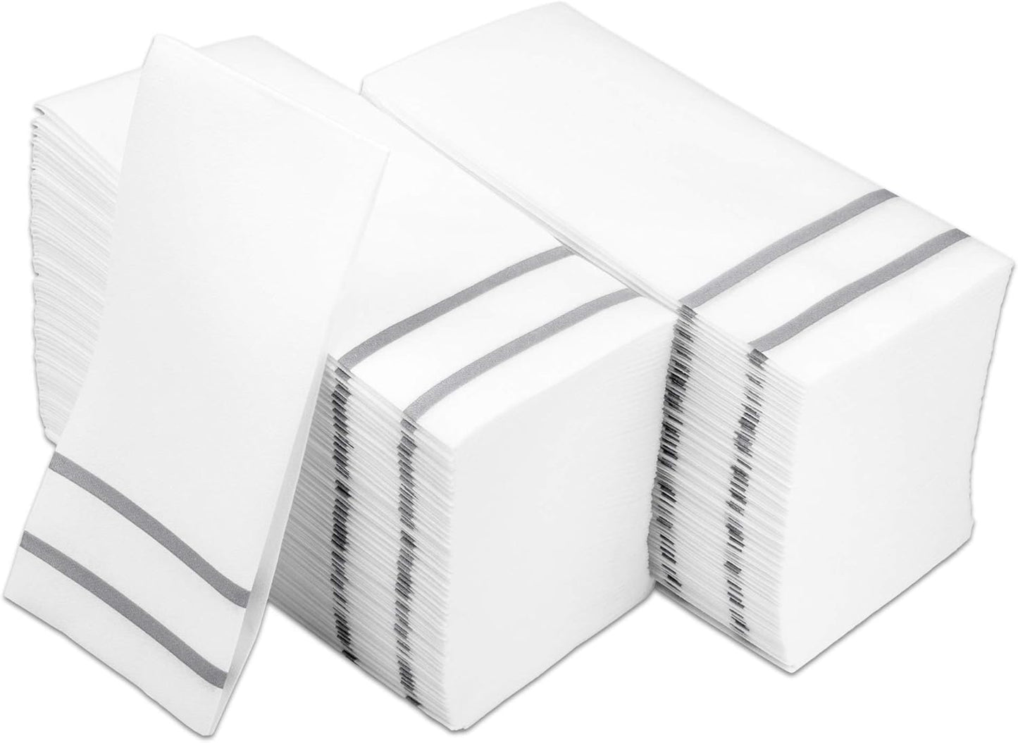 Disposable Hand Towels for Bathroom by Fete - 200 Count