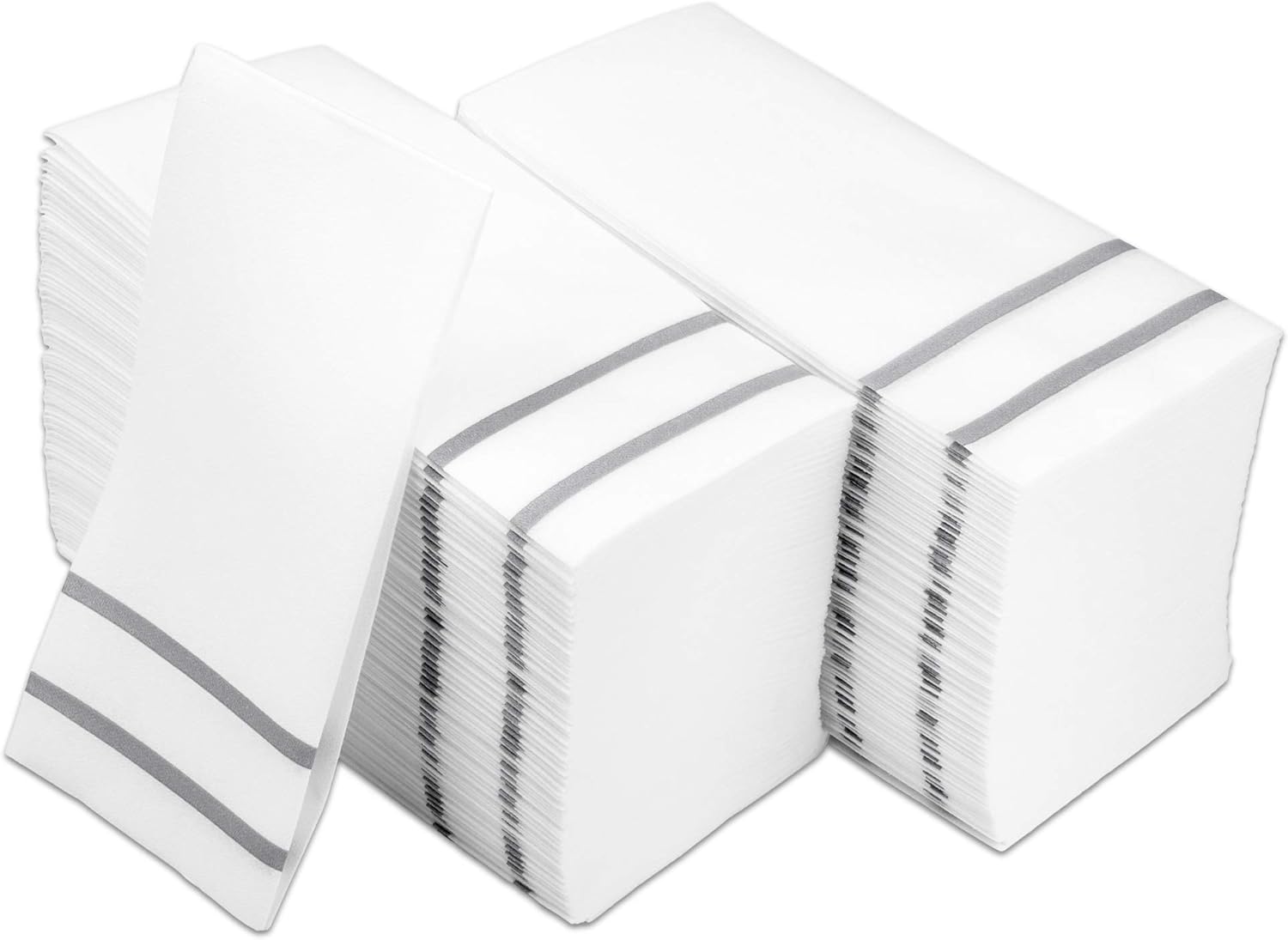 Disposable Hand Towels for Bathroom by Fete - 200 Count