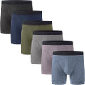 Bamboo Cool Men's Boxer Briefs with Open Fly - Moisture Wicking