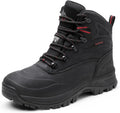NORTIV 8 Men's Insulated Waterproof Snow Boots - Warm, Durable Keeps